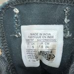 Converse  All Star Gray with Black Rose Print Chuck Taylor Sneaker Shoes Womens 7 Photo 5