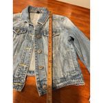 American Eagle VINTAGE Jean Jacket Small Coat Denim S AE Light Wash VTG Photo 3