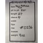 Sarin‎ Mathews Top Orange Black Short Sleeve Round Neck Woman's Size Medium Photo 10