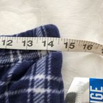 Warm & Snuggly Lounge Pants Navy Plaid M NWT Blue Size M Photo 3
