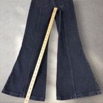 Levi's  X Barbie Ferreira Lace-up Flare Jeans Sz 25 Wide Leg Bunny Patch Photo 4