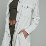 7 Diamonds Women's Light Gray Utility Jacket White Size M Photo 1