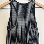 Lululemon - All Tied Up Tank Modern Stripe Heathered Black White Athletic Gym Top Photo 5