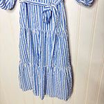 Roberta Roller Rabbit Roller Rabbit Lur Valonia Dress - blue and white stripes Sz L 318 Photo 4