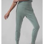 Athleta  Plus Size 3X Daydream Sweater Sleep Jogger Pants Pull on Green Photo 1