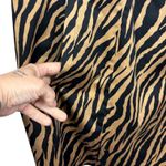 Vtg Ecologie Womens Animal Print Trench Coat sz 3x Jacket Swing Style Mob Wife Tan Photo 8