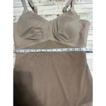 Honeylove Tank Bodysuit Size Large Sand Cami Bra Neutral Adjustable Straps Tan Photo 3