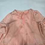 Tularosa  Darla Polka Dot Dress in Coral Large Photo 3