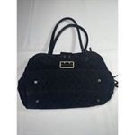 Vera Bradley  Quilted‎ Chocolate Microfiber Buckle Shoulder Satchel Footed Bottom Photo 1