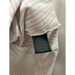 Lauren Ralph Lauren Pajama Womens Pink Green Striped Gown Long Sleeve Sleep Larg Size L Photo 4