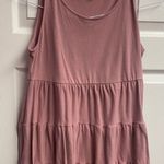 Zenana π 2 For $10 Boutique Oversized Ruffle Tunic Tank Size Small Photo 0