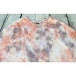 Lulus Hang Loose Multi Tie Dyed Mini Sweatshirt Dress Photo 14