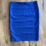 Forever 21 xxi Royal Blue Pull On Pencil Skirt M Photo 5