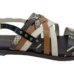 Cole Haan  Francie Slingback Flat Sandal Animal Print Size 6.5M Photo 0