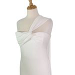 Halston Heritage Halston Blain Jersey Twist Gown White Size 8 NWT Photo 6