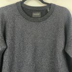 Scotch & Soda  Maison Sweater‎ Womens 1 Small Metallic Gray Knit Long Sleeve Cozy Photo 2