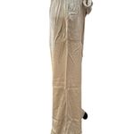 Ci Sono  Khaki Relaxed Bootcut Tied Waist Casual Pants Photo 2