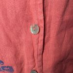 PICCALINO Top Women 14P Pink 100% Linen Peach Pink Beach Resort Travel Lagenlook Photo 3