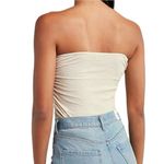 EXPRESS Metallic Tie Front Tube Top, X-Small - NWOT Photo 1