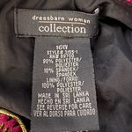 Dress Barn  Red and Gold Paisley Jacket Photo 3