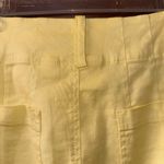 Anthropologie NWT x Maeve Yellow The Colette High-Rise Skirt: Mini Edition S Photo 5