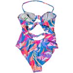 Salt + Cove Junior's Tropical Breeze Knotted One‎ Piece Swimsuit L NWT Pink Size undefined Photo 1