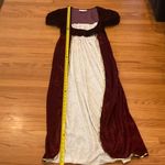 Cream and Burgundy Princess Dress Red Size undefined Photo 5