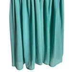 Keepsake The Label Teal Blue Flounce Ruffled V Photo 5