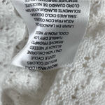 Vtg Y2K Madden NYC Women’s White Cotton Crochet Cardigan Size L Button Front Size L Photo 6