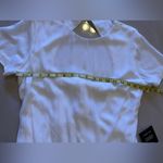 Lulus  dress small NWT made with love Low Round neck Open Back waistline White Photo 6