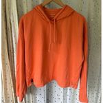 Everlane  Women's 100% Organic Cotton Retro Jersey Drawstring Hoodie Sweatshirt L Photo 3