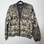 Free People  Love Story Quilted Boho Bomber Jacket size XS Photo 2