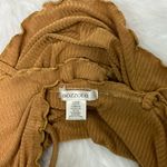 Bozzolo Light Brown Crop Top Photo 2