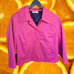 Studio Works Studio‎ Works Petite Pink Blazer/Lightweight Jacket 3/4 Sleeve Size LP Photo 0