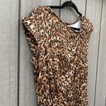 Avon Animal Print‎ Dress Brown Size M Photo 3