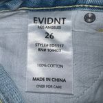 Evidnt Anthropology NWT Denim Buttonfly Shorts Womens Size 26 Photo 3