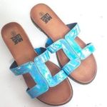 Muklucks Muk Luks Sandals Blue Brown Size 8 Photo 0