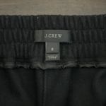 J.Crew  Black Cropped Poly/Wool/Cotton Blend Pants Size 8 EUC Photo 6