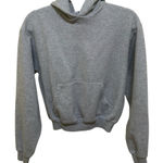 SKIMS  Classic Cotton Fleece Hoodie XS Gray Cozy Athleisure Loungewear Neutral Photo 0