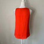 ALC Frank A.L.C. coral orange silk sleeveless top Photo 2