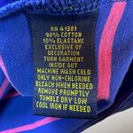 Polo Golf Ralph Lauren Women's 1/4 Zip Shirt Blue Pink Sleeveless Big Pony Large Photo 11