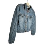 Vintage Squeeze Jeans Jean‎ Jacket Blue Size L Photo 2