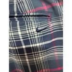 Nike GOLF Tour Performance Dri-Fit Women's 4 Modern Rise Pants Blue Pink Plaid Photo 5