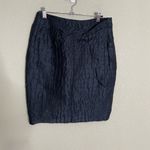 3.1 Phillip Lim  Blue Textured Skirt 2 Photo 1