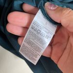 Old Navy Women's V-Neck Balloon Sleeve Blouse Bottle Blue Size Large Photo 3