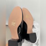 J.Crew  Italian Leather Knee High Boots Black Patent Leather Photo 9