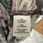 Robbie Bee Signature  Dress XL Black Paisley Faux Wrap Stretch Midi Tiered NWT Photo 5