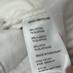 Good American NEW  White Boot Cut Curvy Jeans size 16 Minimalist Staple Capsule Photo 6