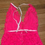 Free People NWT HAH pink lingerie bodysuit Photo 2