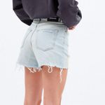 Dr. Denim  Cutoff Destroyed Denim Short Size 30 High Rise Light Wash Rigid NEW Photo 1